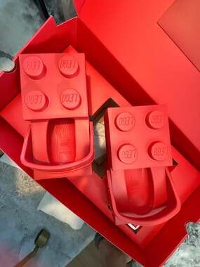 LEGO x Crocs Brick Clog Red - Size M9 / W11 (Brand New In Box)